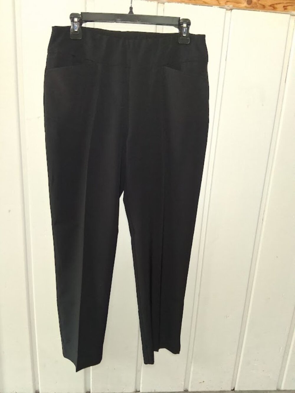 IBKUL Women's Black Pull On Golf Pants Sz 10